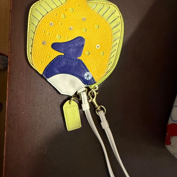 Coach Limited Edition Resort Collection Fishy Wristlet - Picture 3 of 4